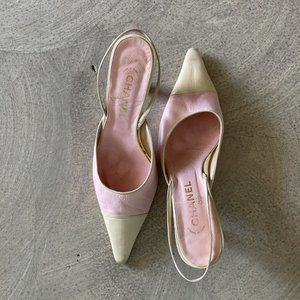 Chanel Sling Back Shoes